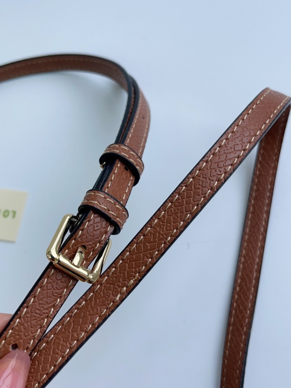 Longchamp Cream Mini Crossbody Bag - Picture 8 of 8
